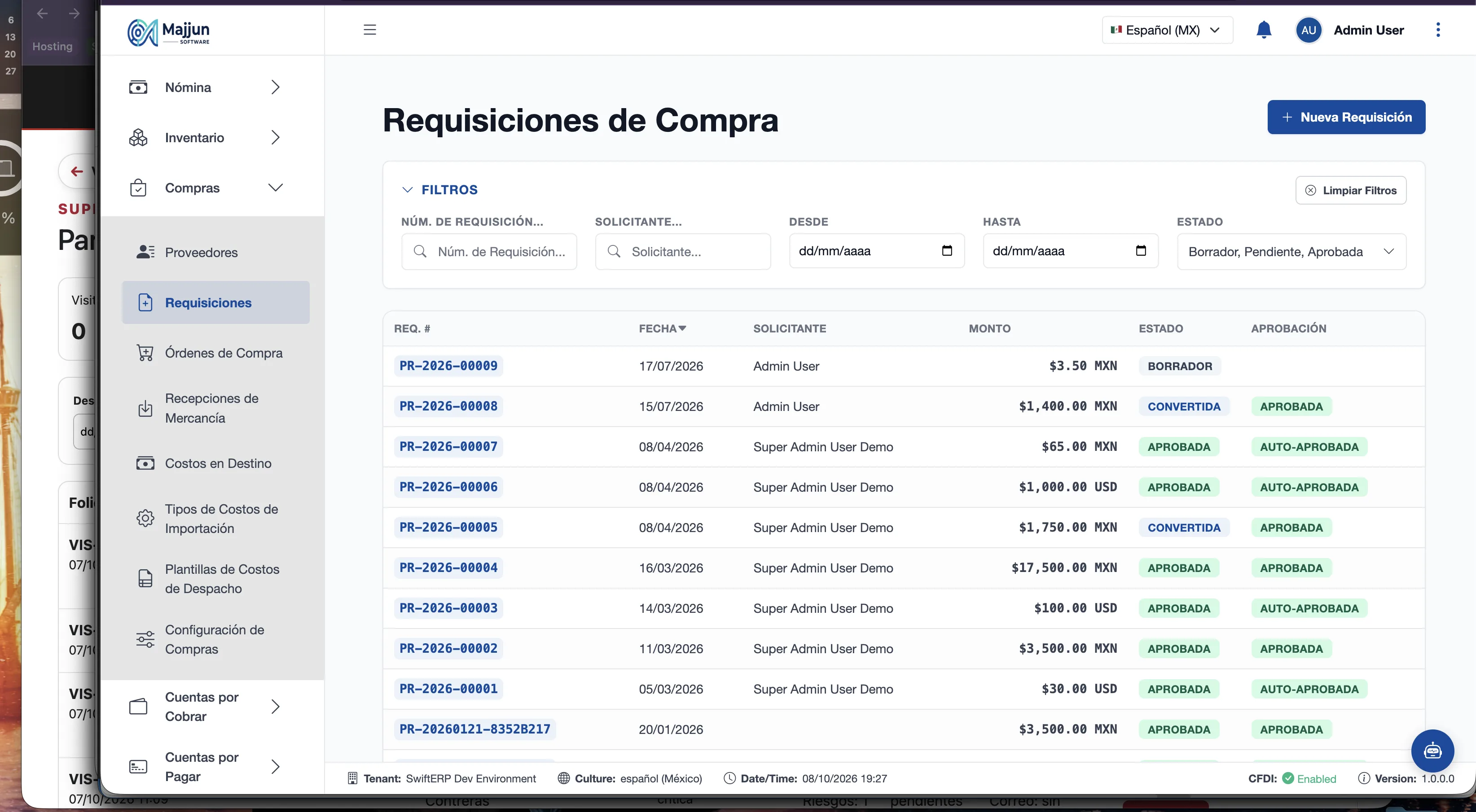 Requisición de Compra